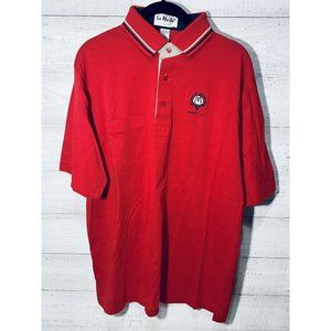 Vintage LA Mode Golf Polo Shirt Mens Large McDonalds Championship DuPont C.C.